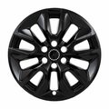 Coast2Coast 20", 5 Spoke, Painted, Gloss Black, ABS Plastic, Set Of 4, Not Compatible With Steel Wheels IMP454BLK